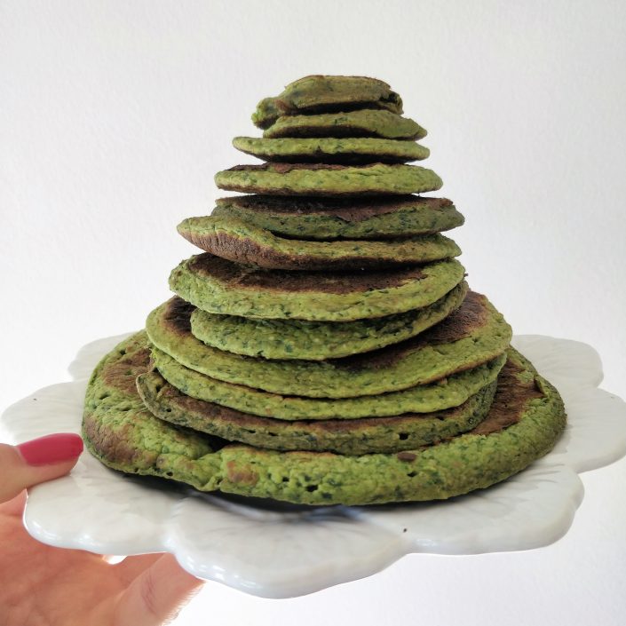 Panquecas de espinafres