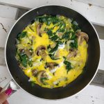 frittata de cogumelos e espinafres (3)