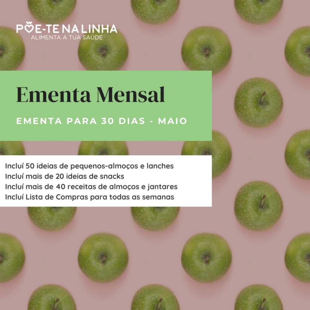 Ementa Mensal Maio
