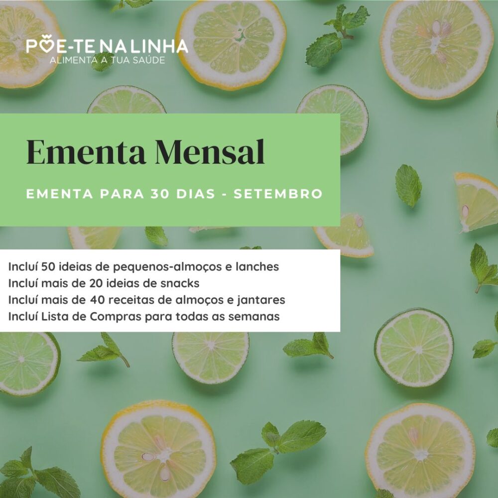 Ementa Mensal Setembro