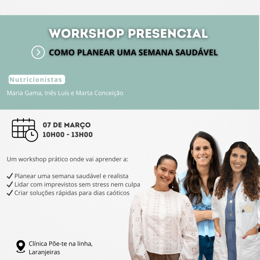 Como Planear uma Semana Saudável, dentro da tua rotina