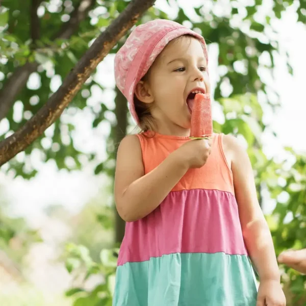 Gelado de frutos vermelhos- dia da criança