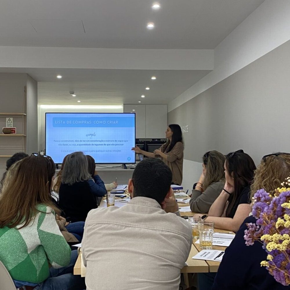 Workshop "Como Planear uma Semana Saudável" na Clínica Põe-te na Linha