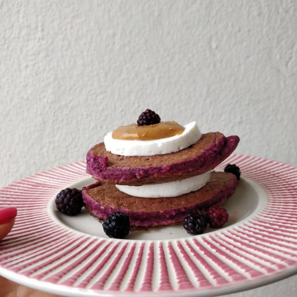 Panquecas de Frutos Vermelhos