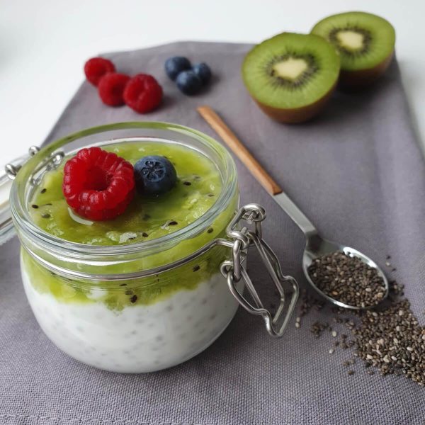Pudim de chia com puré de kiwi1